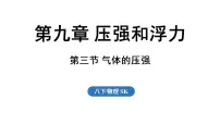 初中物理苏科版(2024)八年级下册(2024)气体的压强备课课件ppt