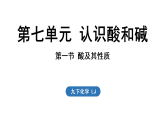2026年春新鲁教版九年级化学下册 第七单元 第一节 酸及其性质（课件）