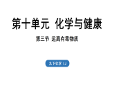 2026年春新鲁教版九年级化学下册 第十单元 第三节 远离有毒物质（课件）