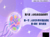 八年级上册生物（人教版） 4. 6.1.1人体对外界环境的感知  第1课时   课件+教案