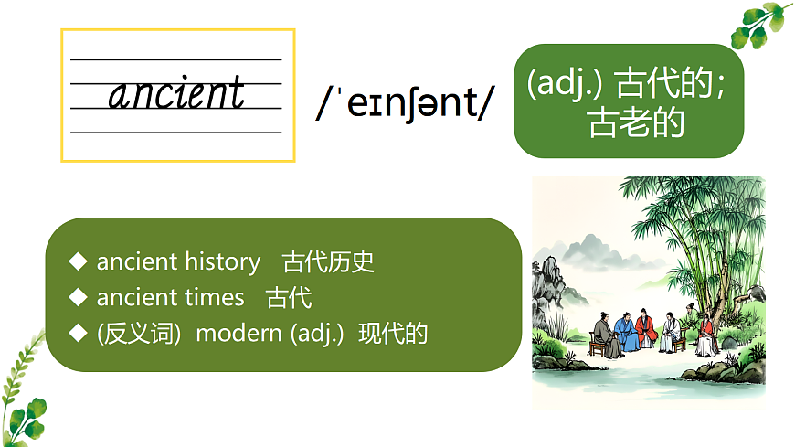 八上Unit 1 词汇精讲第2页