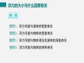 2026年春教科版八年级物理下册 3  科学探究：浮力的大小（课件）