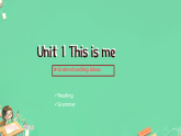 初中英语外研版（2024）八年级上册 Unit1 This is me  Understanding ideas  （课件）