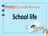 初中英语新译林版八上Unit2 单词、短语、句式复习课件