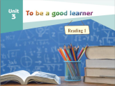 初中英语新译林版八上Unit3 To be a good learner Reading 1 课件 (1)