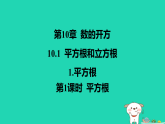 吉林省2025八年级数学上册第10章101平方根和立方根1平方根第1课时平方根课件新版华东师大版（含答案）