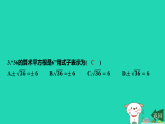 吉林省2025八年级数学上册第10章101平方根和立方根1平方根第2课时算术平方根课件新版华东师大版（含答案）