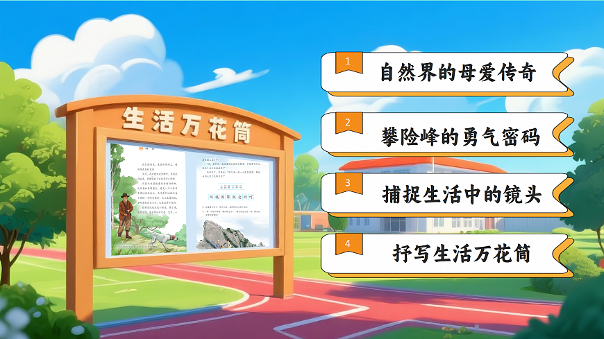 习作五：生活中的万花筒第1页