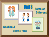 初中英语新人教版八上Unit3 Section A Grammar Focus 课件