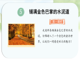 统编版语文三年级上册课件《5.铺满金色巴掌的水泥道》