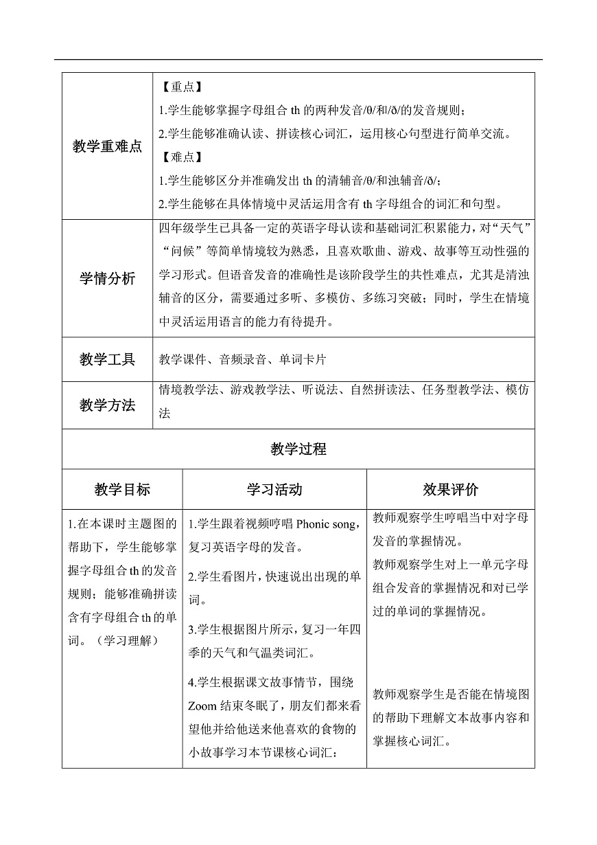 Unit 5 第3课时 Part A Let’s spell（教学设计）第2页