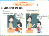闽教版（2024）英语三年级上册  Unit 3 Colors Around Us Lesson 3　Show me red， please.（课件）