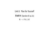 初中英语新人教版八年级上册Unit 6第4课时（Section B 1a-2c）教学课件（2025秋）