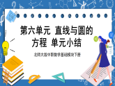 北师大版中职数学基础模块下册 第六章《直线与圆的方程》单元小结（课件+教案）