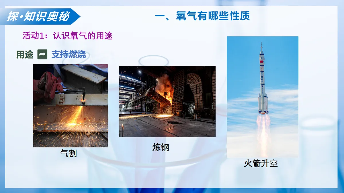 课题2 氧气 和二氧化碳的性质 第1课时（教学课件）化学沪科版五四学制2024八年级全一册第8页