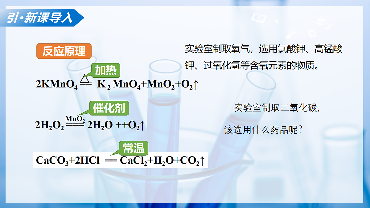 课题3 氧气和二氧化碳的制备 第2课时（教学课件）化学沪科版五四学制2024八年级全一册第4页