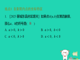 2025秋七年级数学上册第五章2平面直角坐标系第二课时平面直角坐标系中点的坐标特征习题课件鲁教版五四制（含答案）