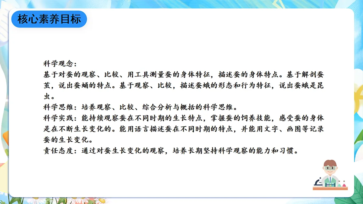 人教鄂教版科学四下2.7《蚕的生长变化》课件第2页