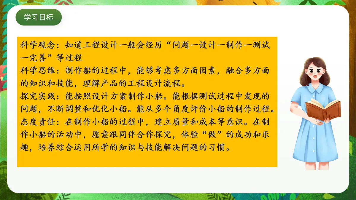 教科版（2017）科学五下2.7 《制作与测试我们的小船》 课件第2页