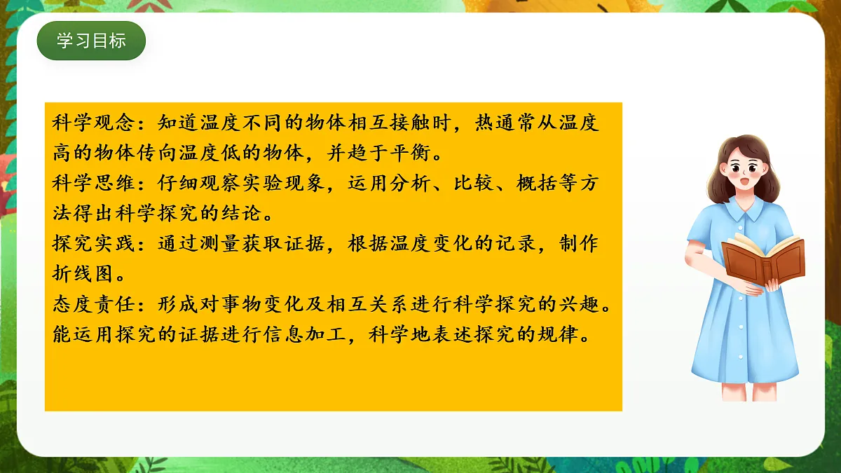 教科版（2017）科学五下4.3 《温度不同的物体相互接触》 课件第2页