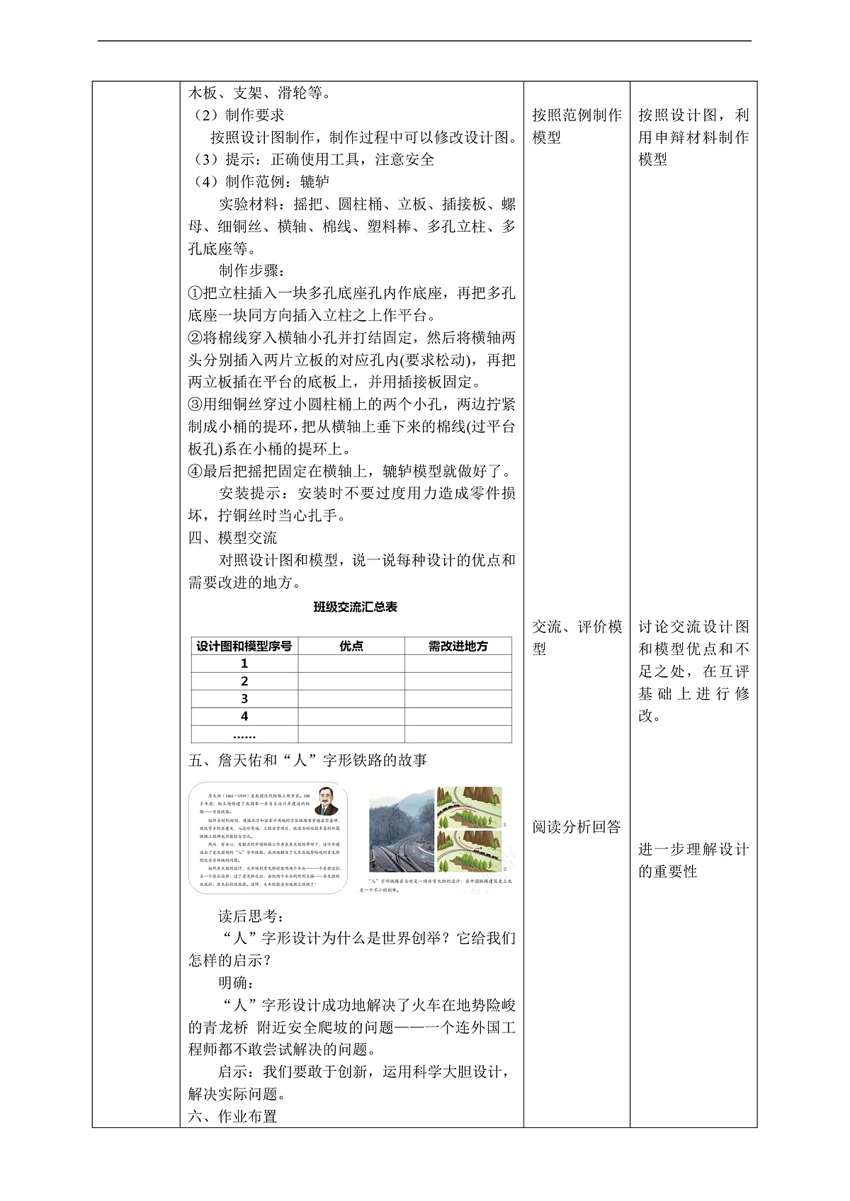 人教鄂教版科学五下5.15《设计与制作》教案第2页