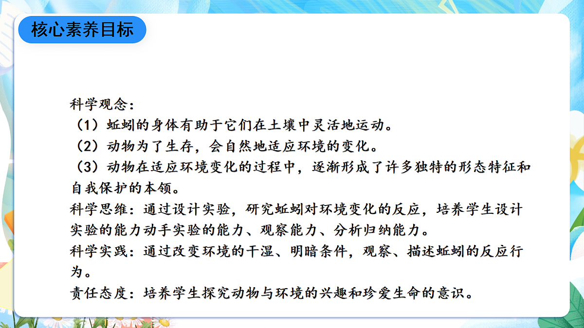 人教鄂教版科学六下1.2《动物对环境的适应》课件第2页
