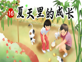 统编人教版小学语文六年级上册第五单元《16. 夏天里的成长》课件和教案