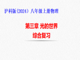 沪科版(2024）八年级上册物理第三章 光的世界 综合复习课件