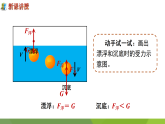 人教版初中物理八年级下册第十章第3节 物体的浮沉条件及应用 课件+教案