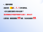第二章第三节细胞中糖类和脂质课件-2025-2026学年高一上学期生物人教版必修1
