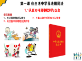 高中政治统编版选择性必修二 1.1 认真对待民事权利与义务 课件