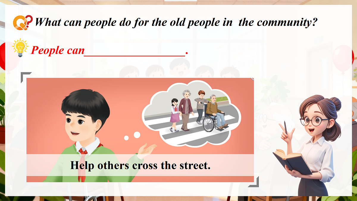 Unit 4 课时 4 Part B Let's talk & Look and say第6页