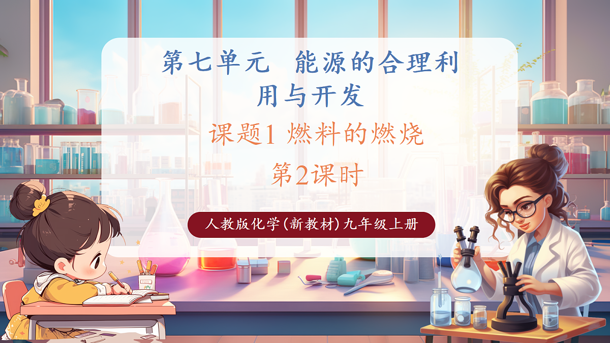 7.1.2 燃料的燃烧 课件 第1页