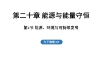 初中物理沪粤版（2024）九年级下册（2024）第二十章 能源与能量守恒20.4 能源、环境与可持续发展评课课件ppt