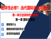第一单元各具特色的国家课件-2025-2026学年高中政治统编版选择性必修一当代国际政治与经济