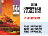 3.1 伟大的改革开放 课件 统编版高中政治必修一 中国特色社会主义