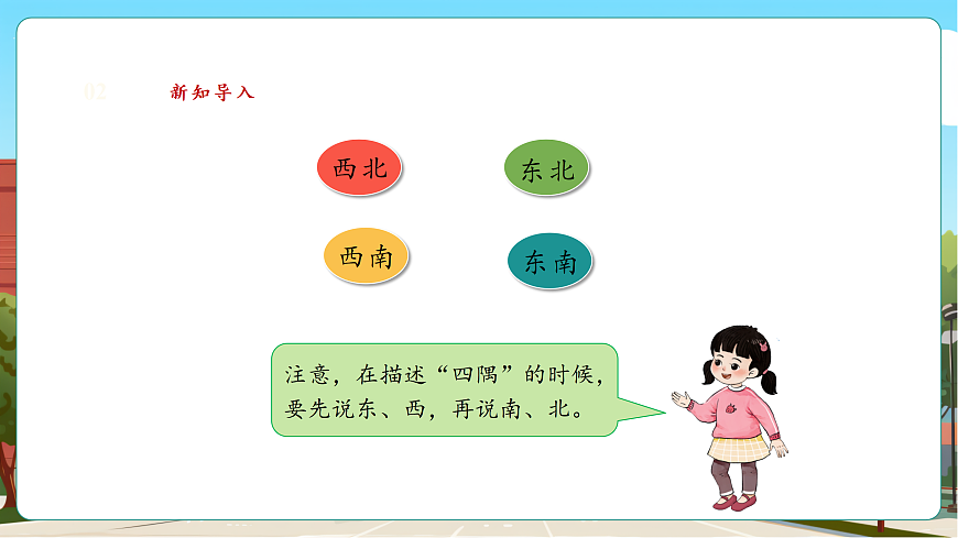 记录我们的校园2《校园里的八个方向》（课件）第5页