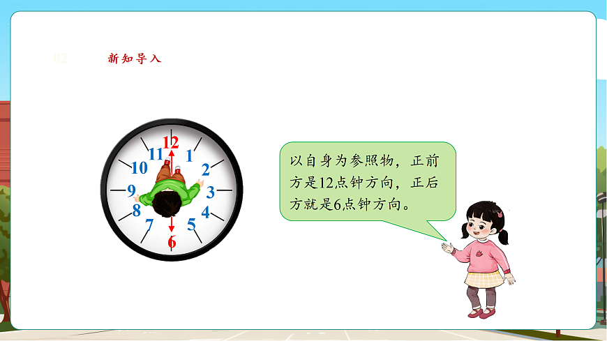 记录我们的校园3《有趣的“几点钟方向”》（课件）第5页