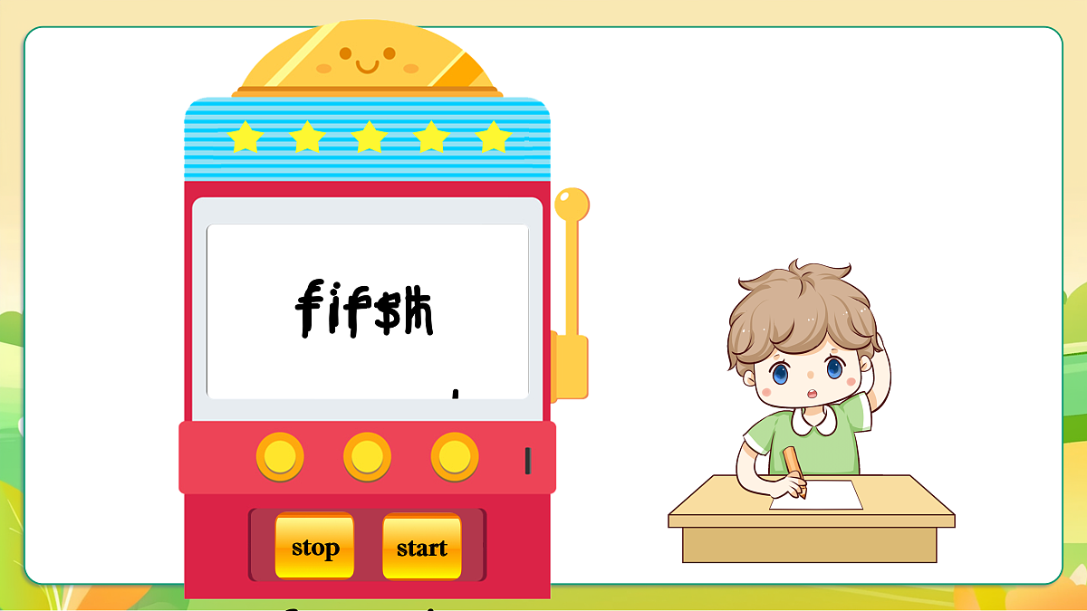 人教版（PEP）英语五下Unit4 When is the art show Part A let's talk 课件第7页