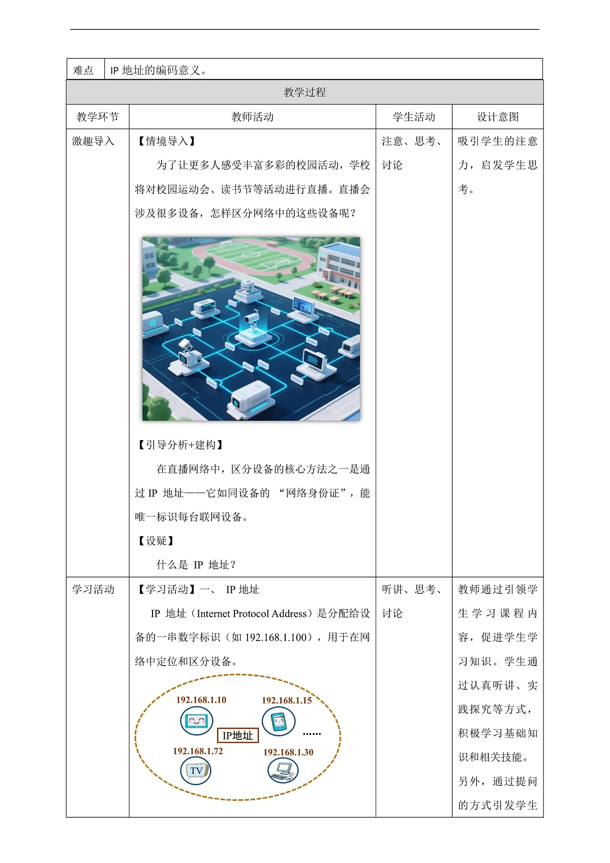 第6课 数字身份辨设备 教学设计第2页
