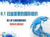 8.1日益重要的国际组织课件 2025-2026学年高中政治选择性必修一 中国特色社会主义 统编版