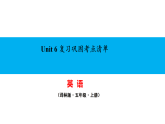 Unit 6 复习巩固考点清单 课件2025-2026学年度译林版英语五年级上册