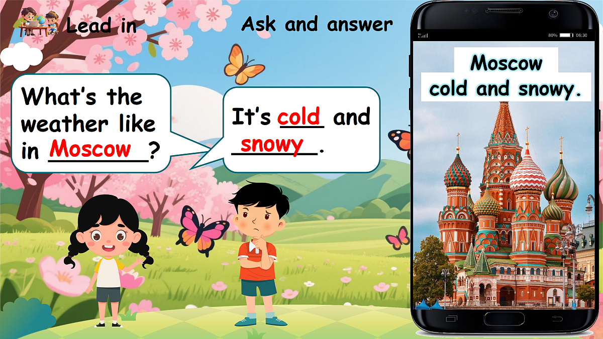 Unit 6 第1课时 Part A Let’s talk&Match, ask and answer(教学课件)第6页