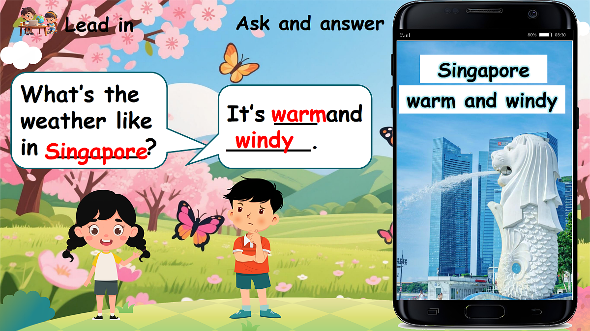 Unit 6 第1课时 Part A Let’s talk&Match, ask and answer(教学课件)第7页