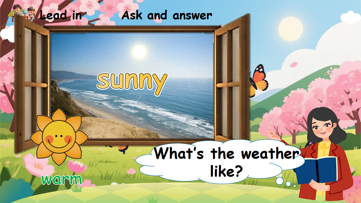 Unit 6 第4课时 Part B Let’s talk&Act and guess(教学课件)第5页