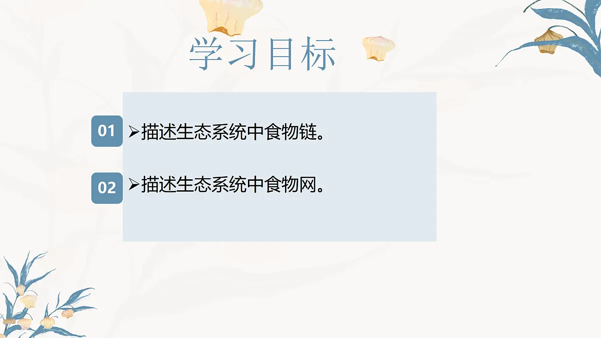 【核心素养目标】冀少版初中生物八年级下册7.1.4《食物链和食物网》课件第3页