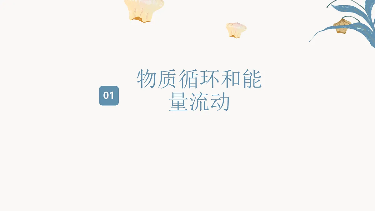 【核心素养目标】冀少版初中生物八年级下册7.1.5《生态系统中的物质循环和能量流动》课件第4页