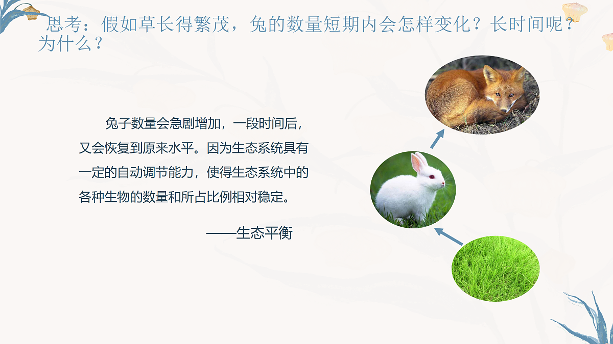 【核心素养目标】冀少版初中生物八年级下册7.2.1《生态系统的自我调节》课件第6页