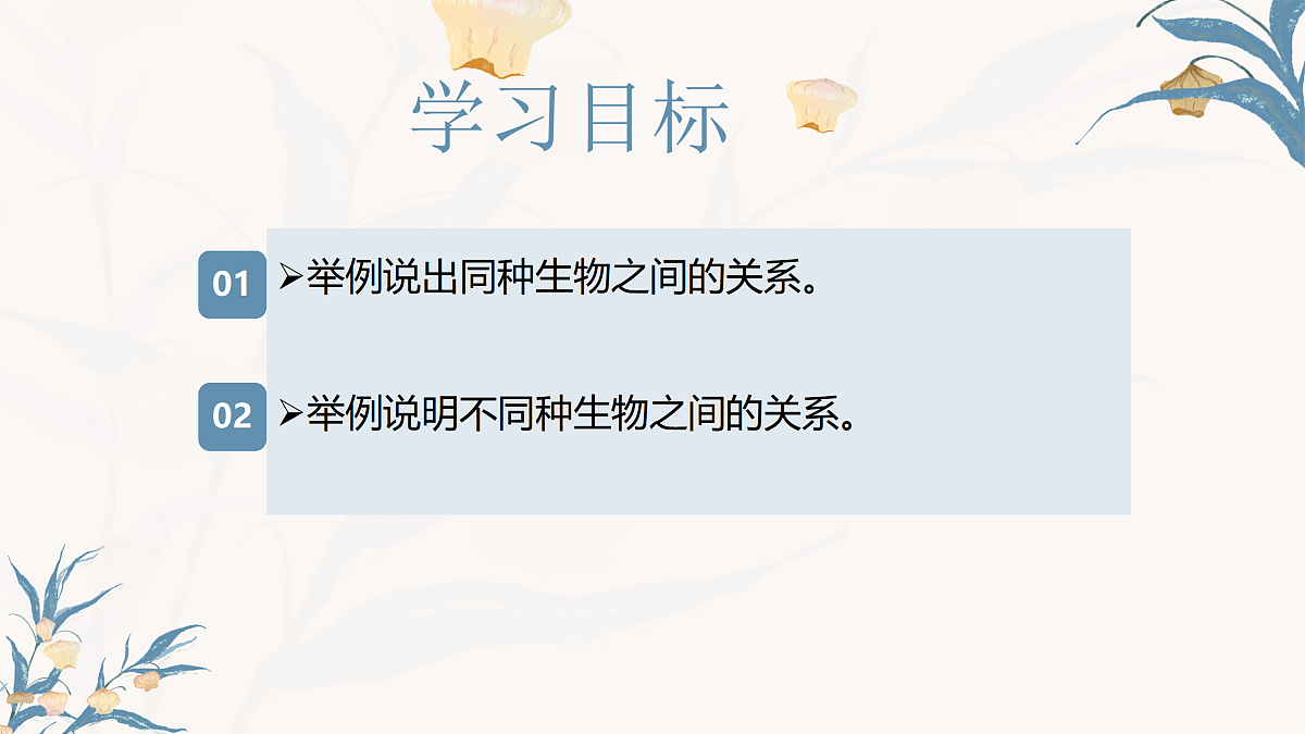 【核心素养目标】冀少版初中生物八年级下册7.1.2.1《生物因素对生物的影响》课件第3页
