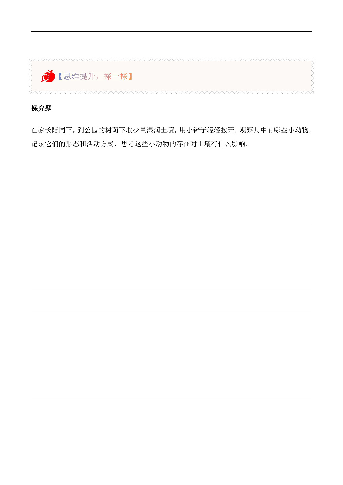 4.19 生机勃勃的土壤（分层作业）科学粤教粤科版三年级上册（新教材）第2页